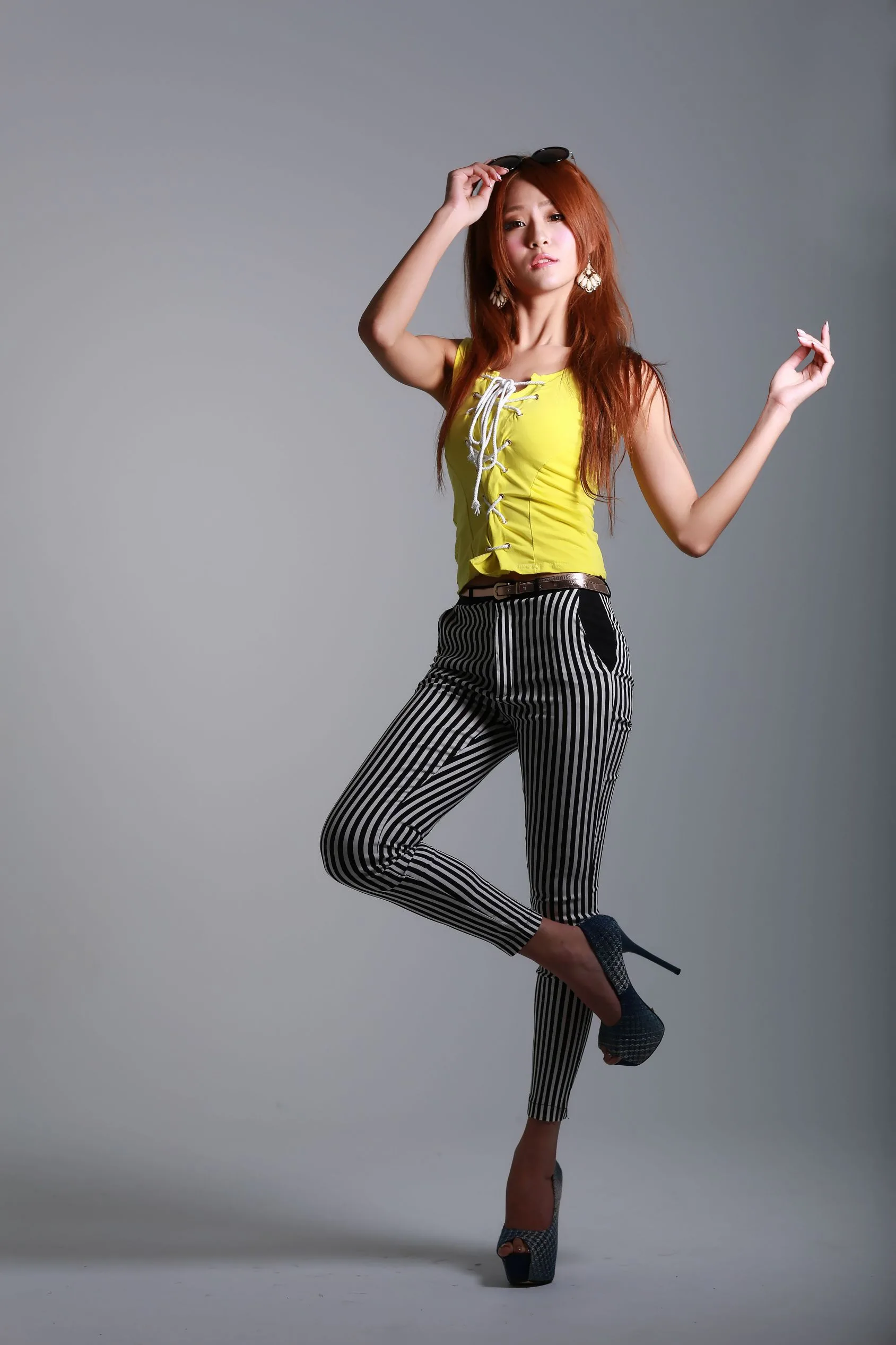 [Bộ ảnh tặng kèm Beautyleg] Người mẫu chân dài Đài Loan Winnie Xiaoxue - Buổi chụp ảnh thời trang tại Qin Er Studio - 124