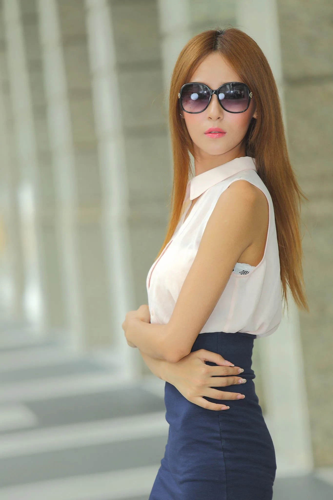 [Phiên bản đặc biệt của Beautyleg] Winnie Zhuang - Bộ ảnh phong cách đường phố của nàng tiên thành thị - 124