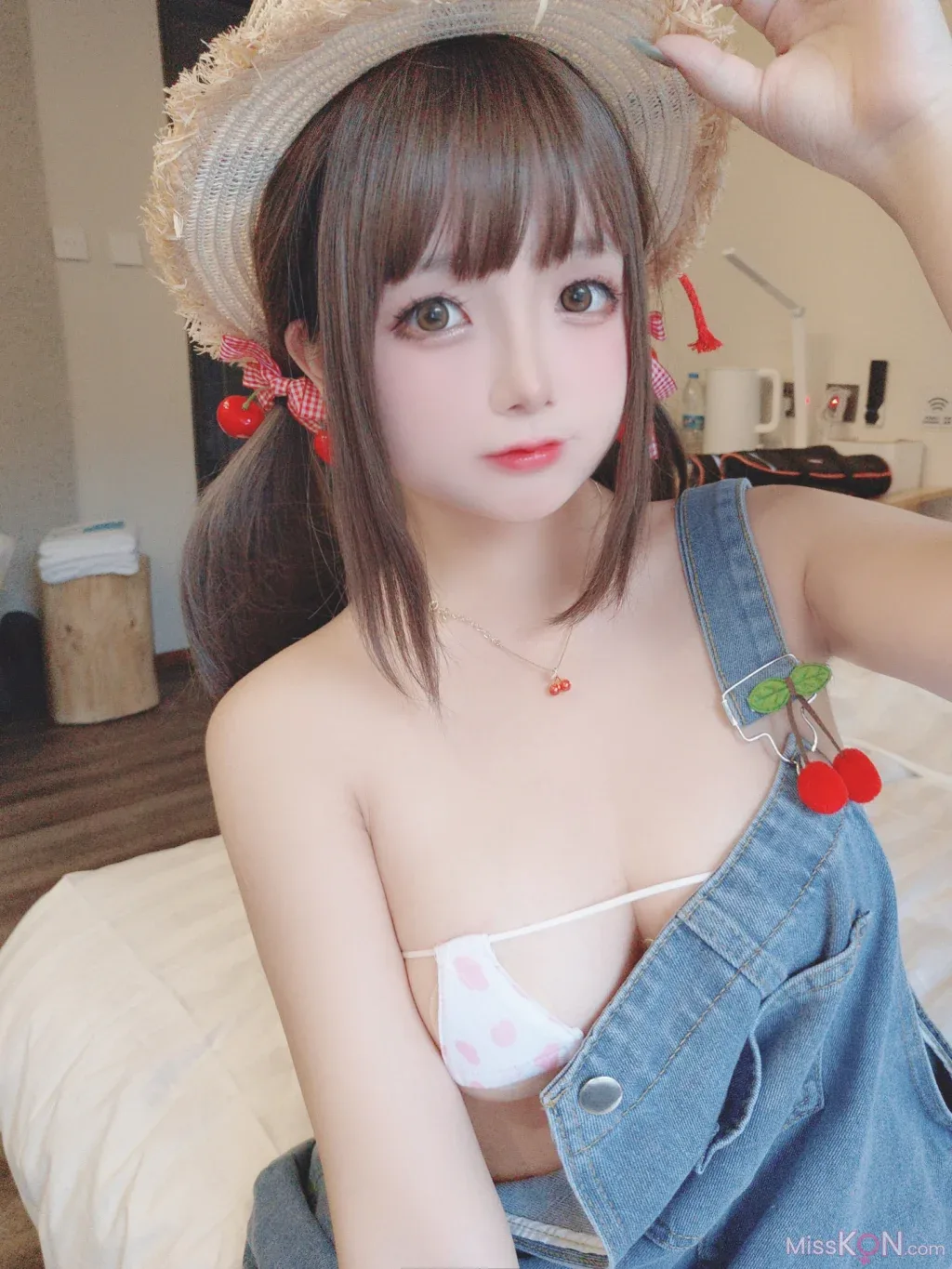 Natsuko Natsuko Blue Blue Line White Japanese Clothes - 112