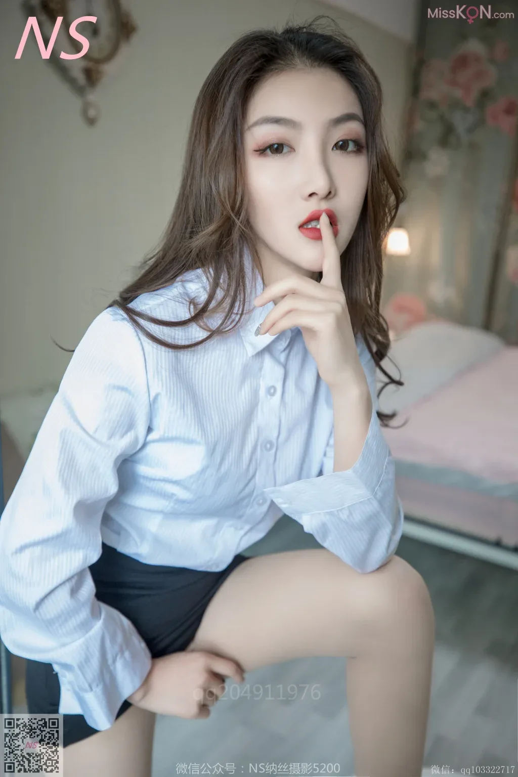 [Ảnh NS] Số 122: Vẻ quyến rũ của người phụ nữ xinh đẹp trong bộ đồ ngủ lạnh lẽo - 41