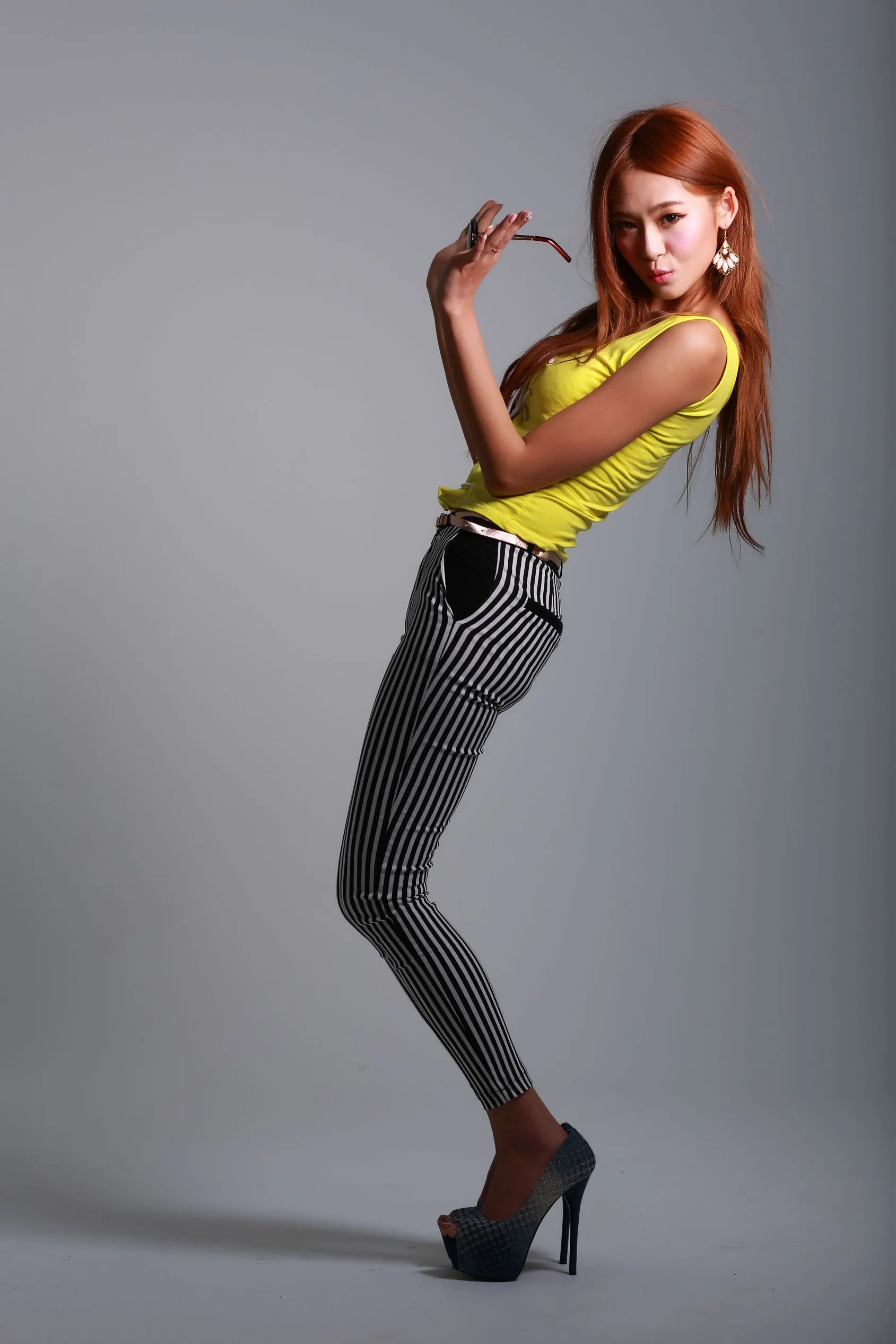 [Bộ ảnh tặng kèm Beautyleg] Người mẫu chân dài Đài Loan Winnie Xiaoxue - Buổi chụp ảnh thời trang tại Qin Er Studio - 106