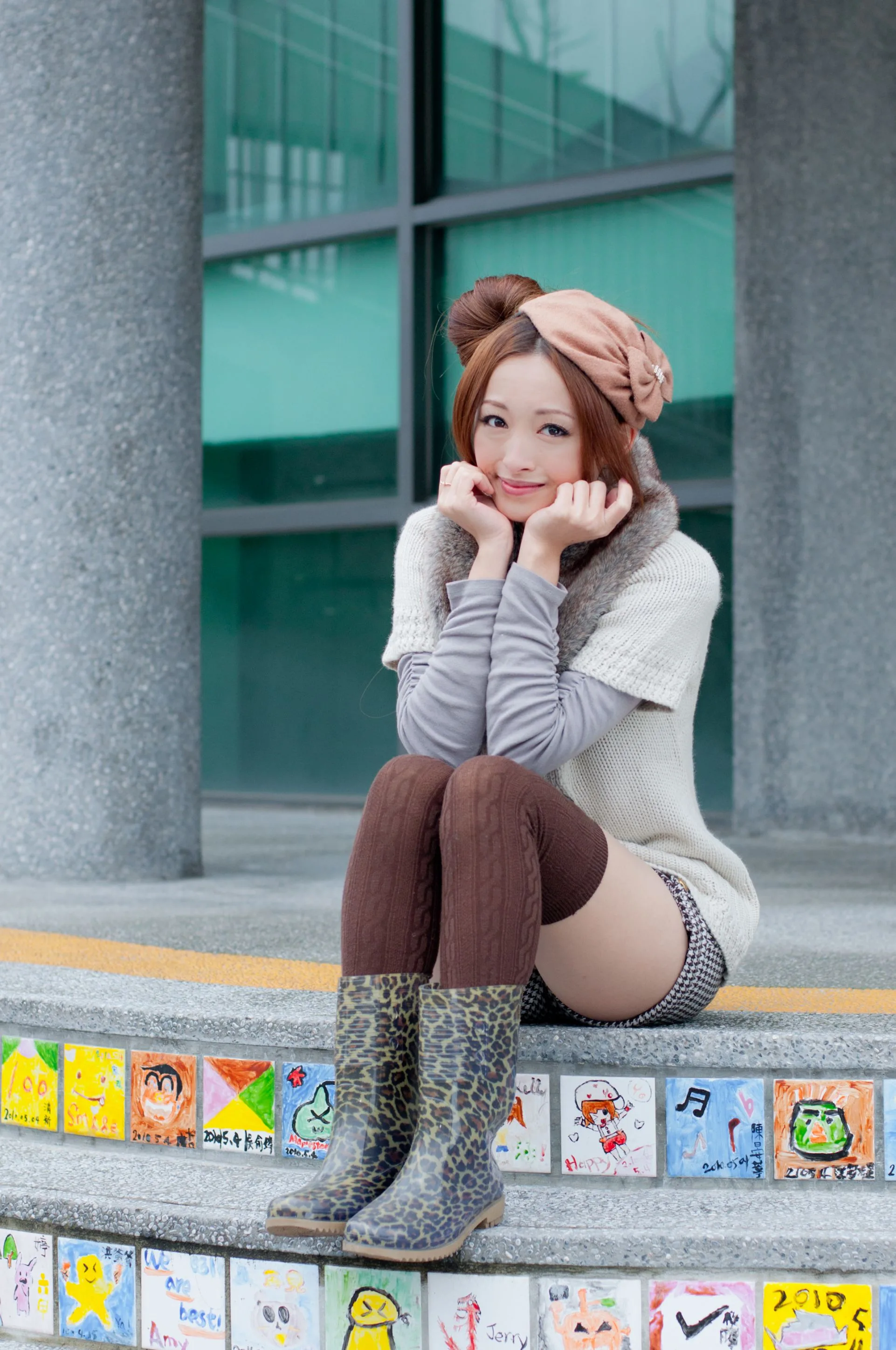 Cô gái Đài Loan trong sáng và ngây thơ Tami - Bộ ảnh đường phố Ultra HD - 35