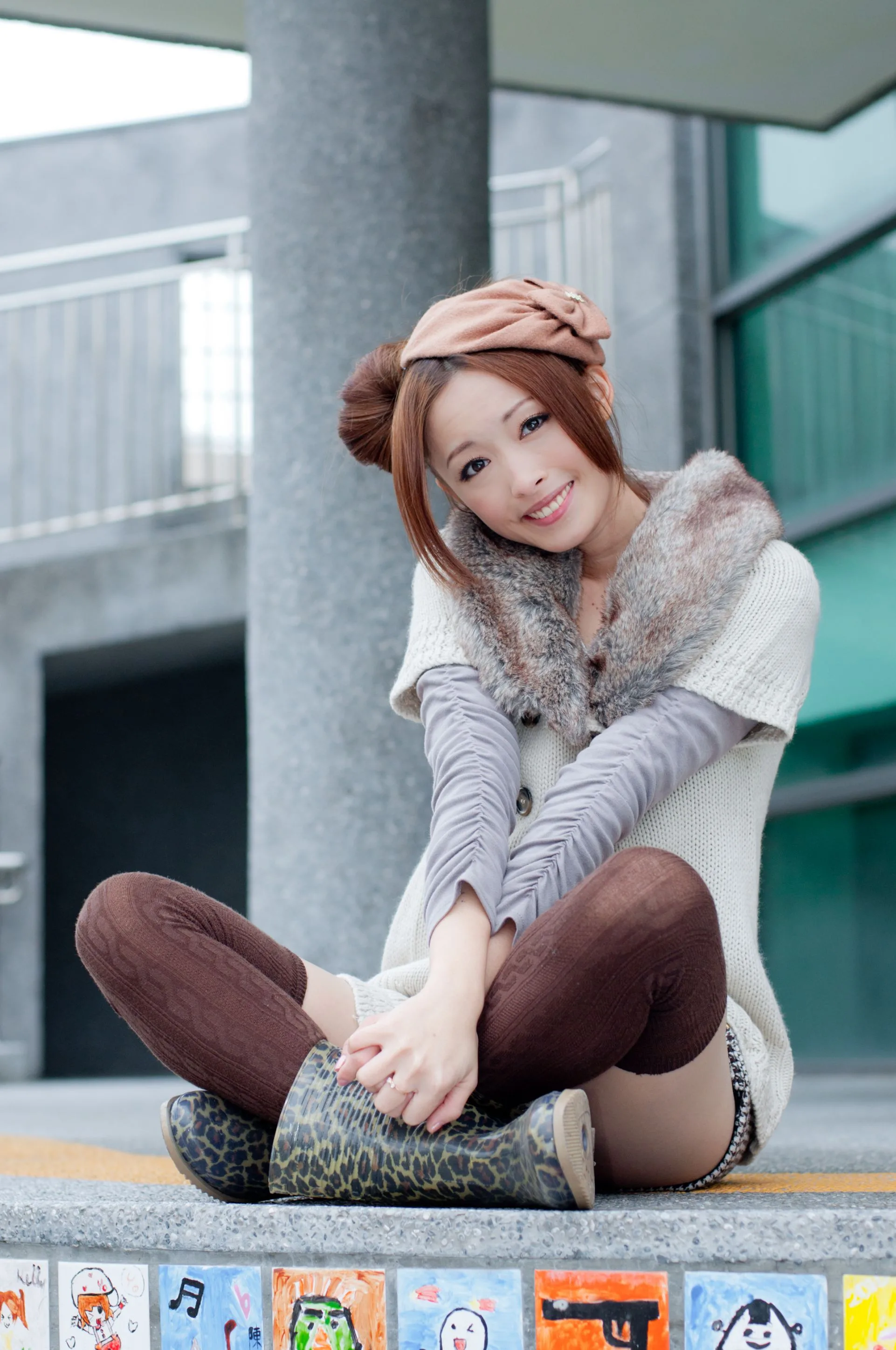 Cô gái Đài Loan trong sáng và ngây thơ Tami - Bộ ảnh đường phố Ultra HD - 40