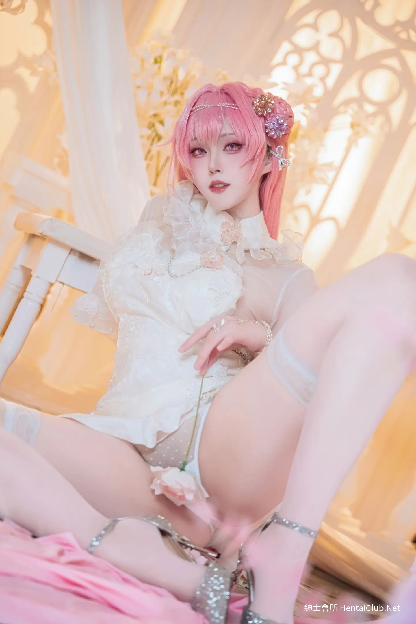 Natsuko Natsuko Blue Blue Line White Japanese Clothes - 90